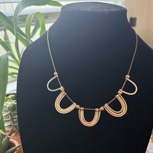 Plunder Gold Statement Necklace